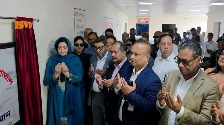 কুর্মিটোলা হাসপাতালে ৫০ শয্যার আইসিইউ উদ্বোধন