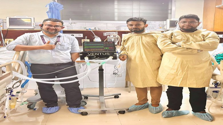 দেশে তৈরী হলো চিকিৎসা সরঞ্জাম ভেন্টিলেটর ‘ভেন্টাস’: ট্রায়ালে